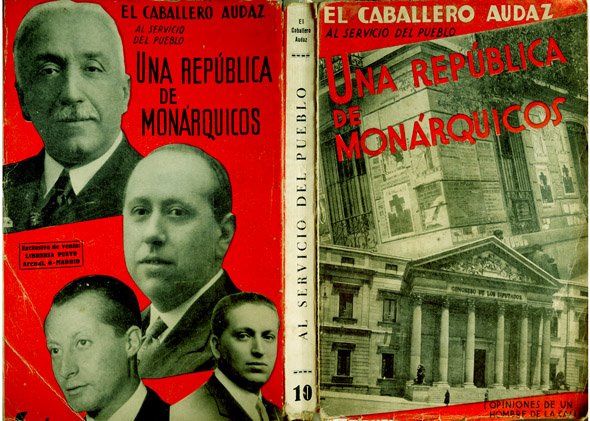 Una República de monárquicos. Opiniones de un hombre de la … | Immagine principale