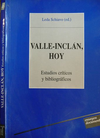 Valle - Inclán, hoy. Estudios críticos y bibliográficos. | Immagine principale