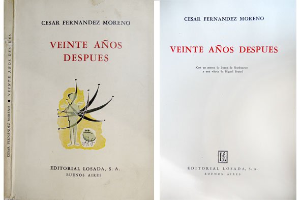 Veinte años después. Con un poema de Juana de Ibarbourou …