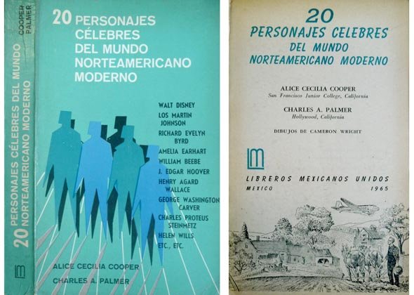 Veinte personajes célebres del mundo norteamericano. Versión española de Carlos Palomar.