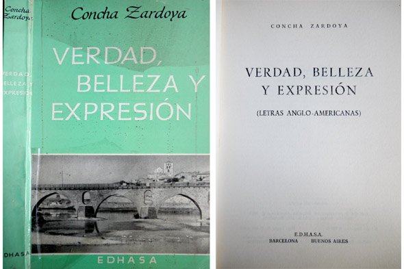 Verdad, Belleza y Expresión. Letras Anglo-Americanas.