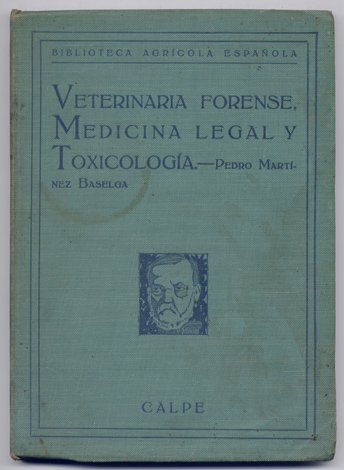 Veterinaria Forense, Medicina Legal y Toxicología. | Immagine principale