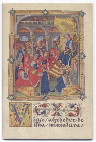 Viaje alrededor de una miniatura [del códice de los Comentarios … | Immagine principale
