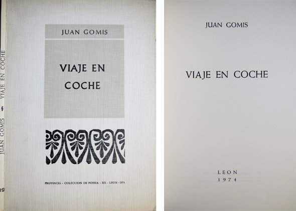 Viaje en coche. Poemas.