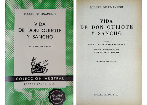 Vida de Don Quijote y Sancho.