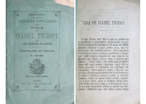 Vida de Isabel Twiddy. Traduzida do inglez.