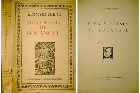 Vida y Poesía de Bocángel [Gabriel de Bocángel y Unzueta, …