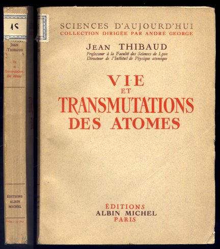 Vie et transmutations des Atomes. | Immagine principale