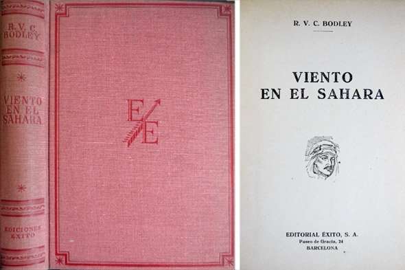 Viento en el Sahara. Novela. Traducción de Luis Solano Costa.