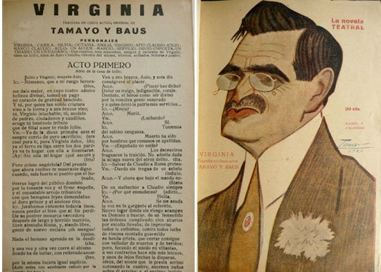 Virginia. Tragedia en cinco actos.