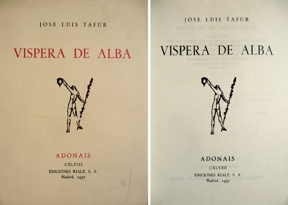 Víspera de alba.