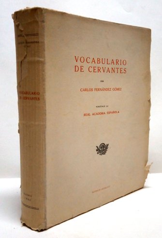 Vocabulario de Cervantes. Publícalo la Real Academia Española. | Immagine principale