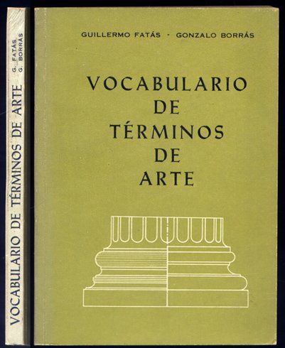 Vocabulario de Términos de Arte. Prólogo de Francisco Abbad.
