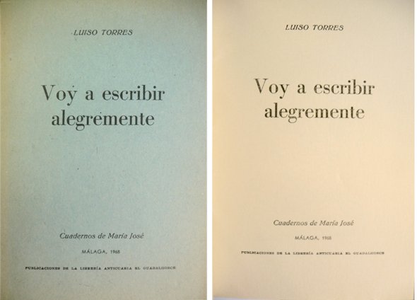 Voy a escribir alegremente. Nota a la edición por Francisco …