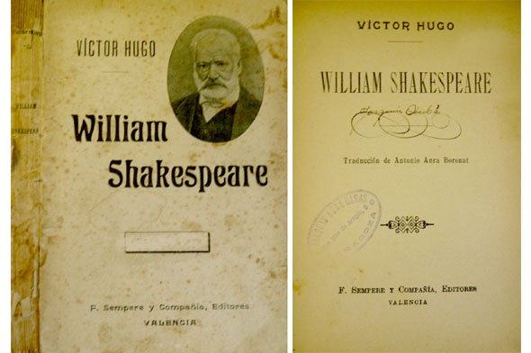 William Shakespeare. Traducción de Antonio Aura Boronat.