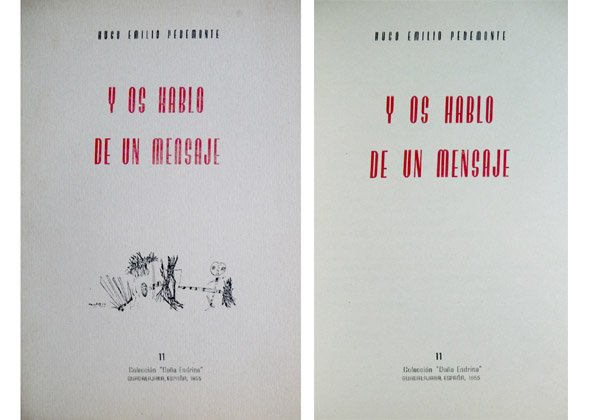 Y os hablo de un mensaje. Poema.