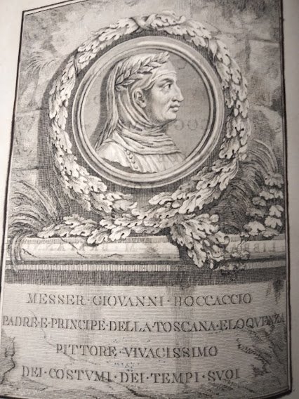 Il Decamerone di M.Gio.Boccaccio,dato in luce da Vincenzo Martinelli.