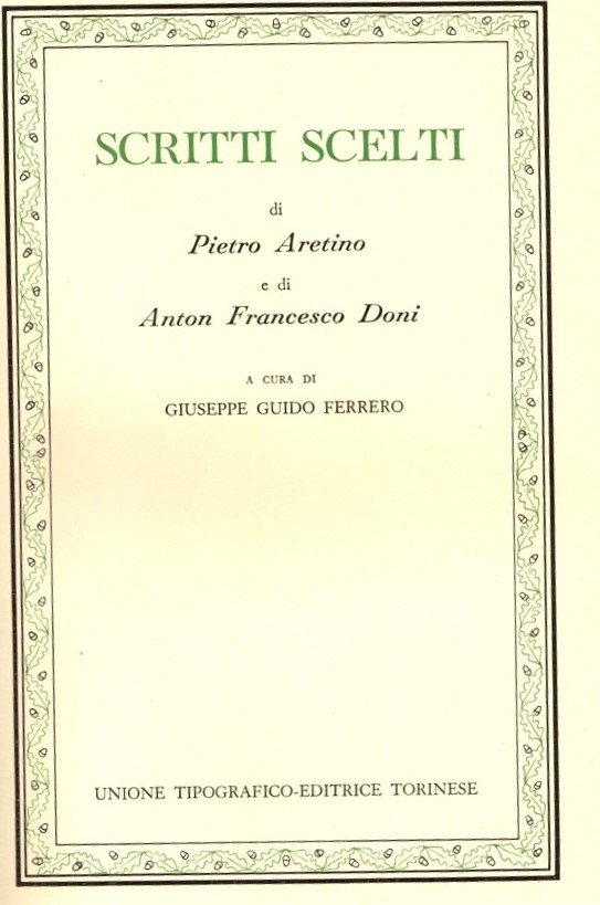 Aretino e Doni | Immagine principale