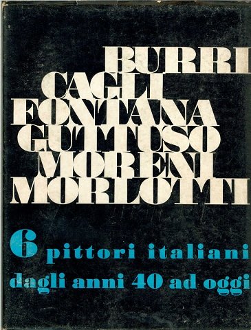 Burri Cagli Fontana Guttuso Moreni Morlotti | Immagine principale