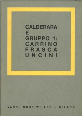 Calderara e Gruppo 1: Carrino Frascà Uncini | Immagine principale