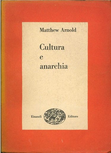Cultura e anarchia | Immagine principale