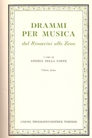 Drammi per musica | Immagine principale