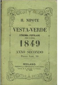 Il nipote del Vesta-Verde. Strenna popolare per l'anno 1949 - … | Immagine principale