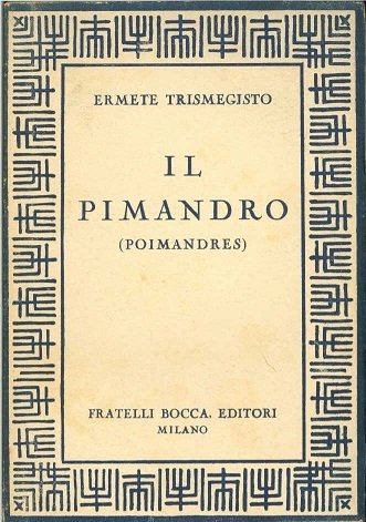 Il Pimandro (Poimandres) | Immagine principale