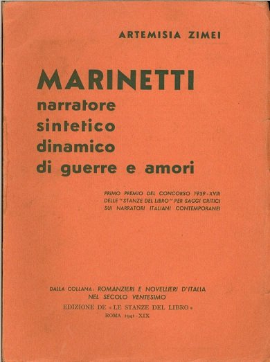 Marinetti narratore sintetico dinamico di guerre e amori | Immagine principale