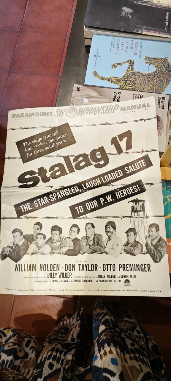 STALAG 17 1953 PRESSBOOK PARAMOUNT