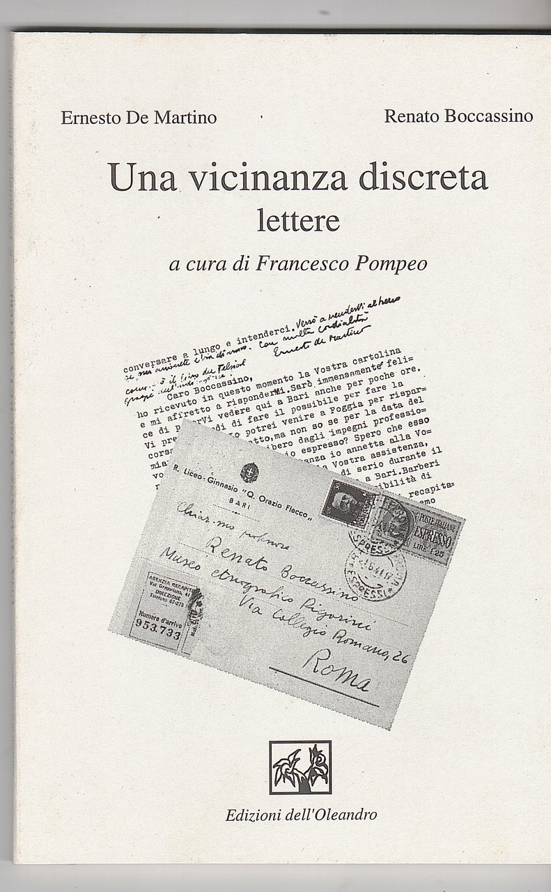 UNA VICINANZA DISCRETA, LETTERE