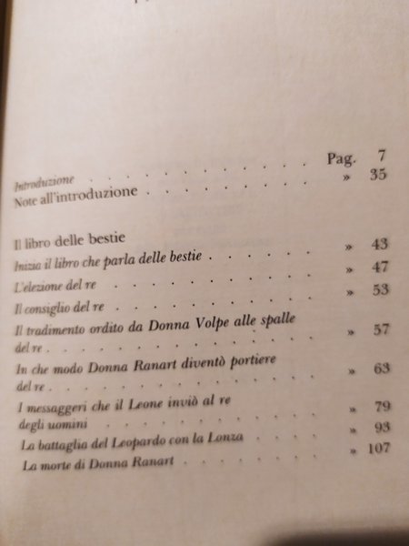 Il libro delle bestie