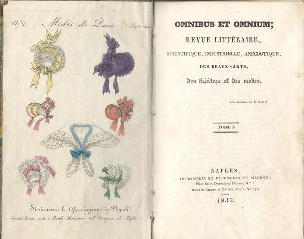 Omnibus et omnium; revue littéeraire, scientifique, industrielle, anecdotique, des beaux-arts, …