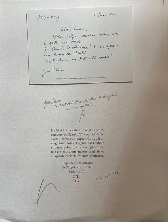 D’Uruffe à La Hague cahier [Edizione limitata autografata con dedica … | Immagine Gallery 2