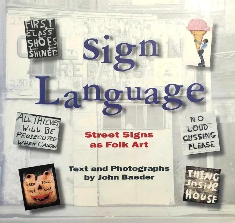 Sign Language Street Signs As Folk Art | Immagine principale