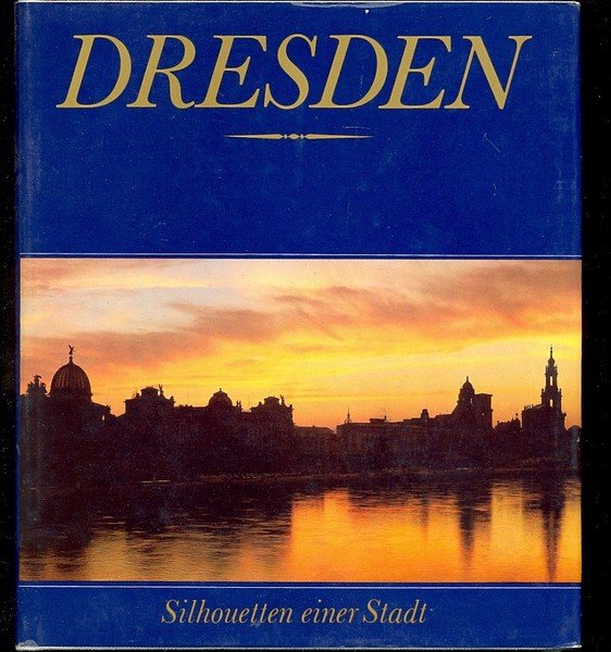 Dresden Silhouetten einer Stadt
