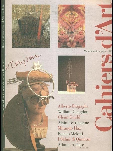 Cahiers d'Art n. 13 giugno 1996