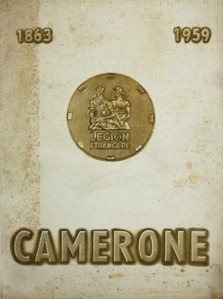Camerone Legion étrangère 1863 - 1959