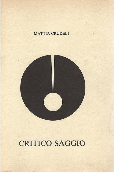 Critico Saggio