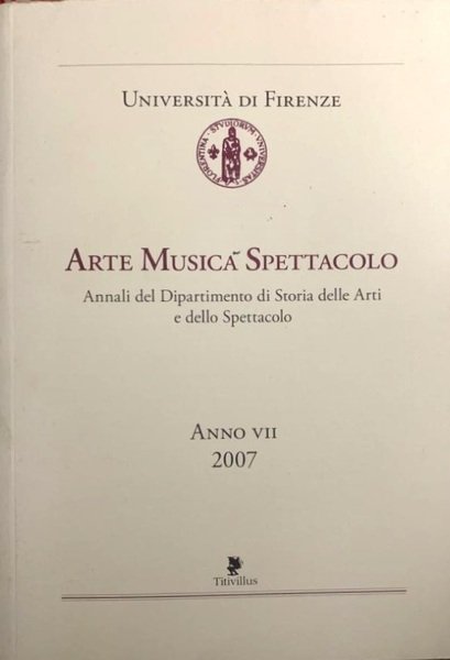 Arte, musica, spettacolo