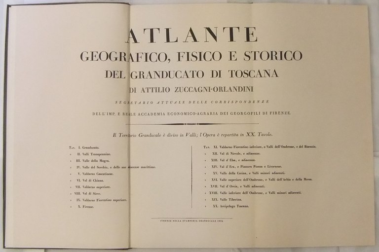 Atlante geografico fisico e storico del Granducato di Toscana | Immagine Gallery 3