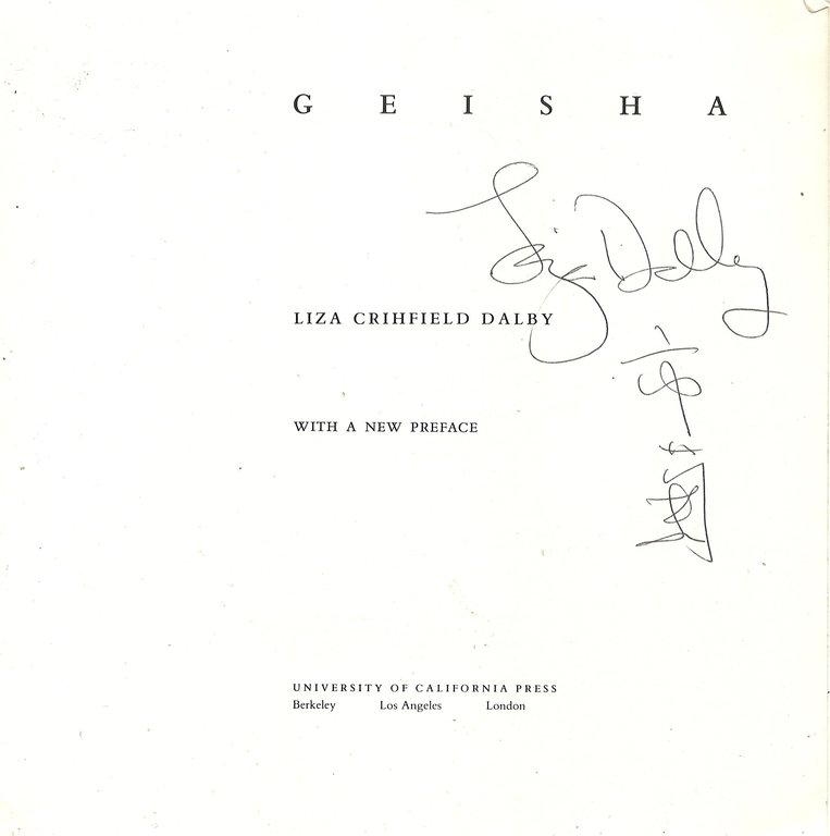Geisha [Autografato dall'autrice]