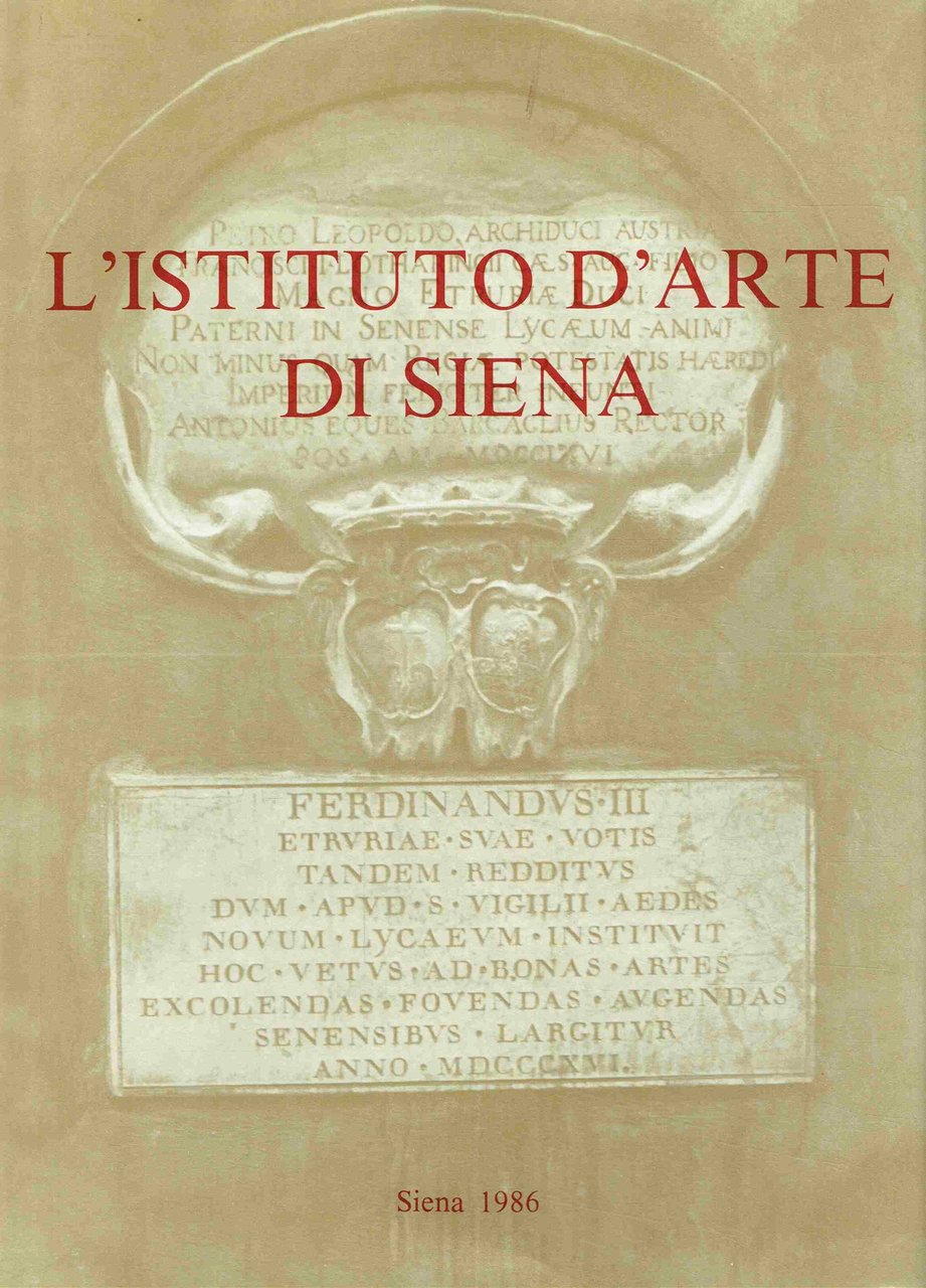 L'istituto d'arte di Siena