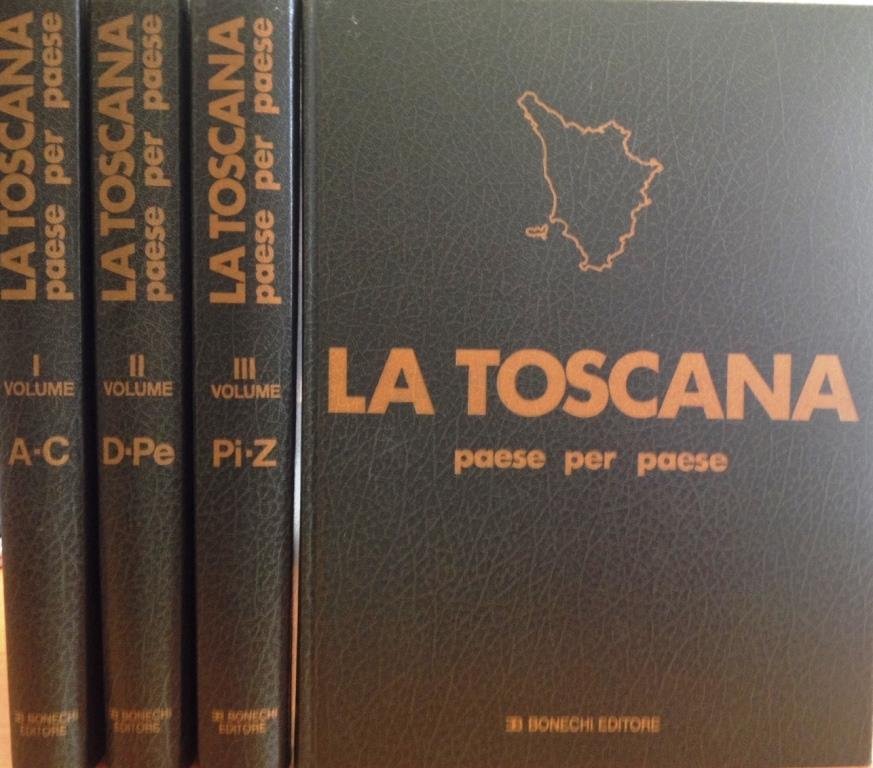 La Toscana Paese per Paese 4 Voll.