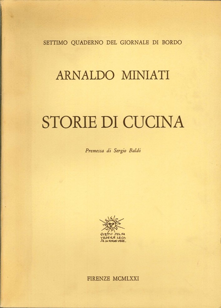 Settimo quaderno del giornale di bordo Storie di Cucina 2 …
