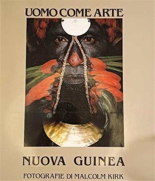 Uomo come arte Nuova Guinea