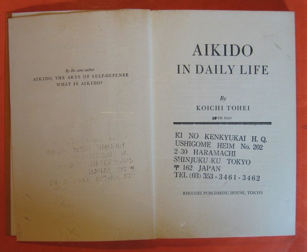 Aikido in Daily Life