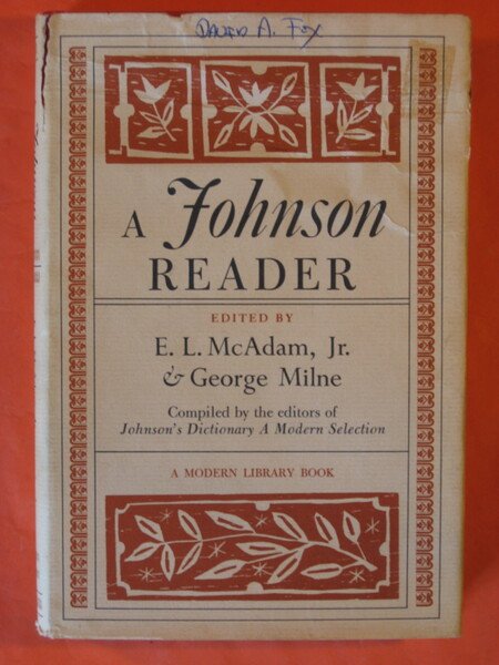 A Johnson Reader