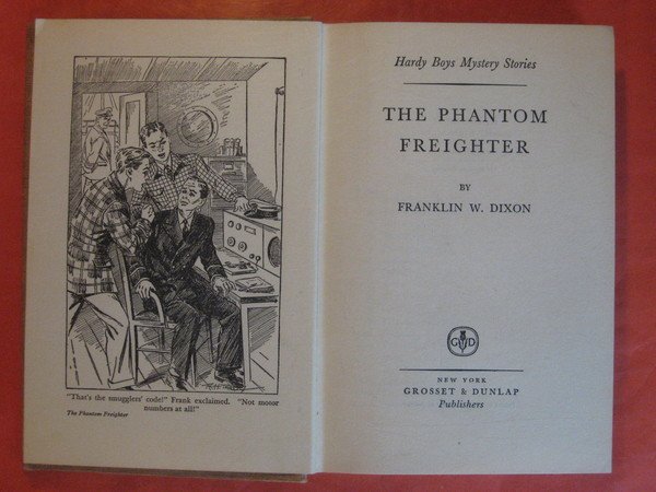 The Phantom Freighter (Hardy Boys Mystery Stories)