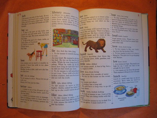 The Golden Picture Dictionary for Beginning Readers